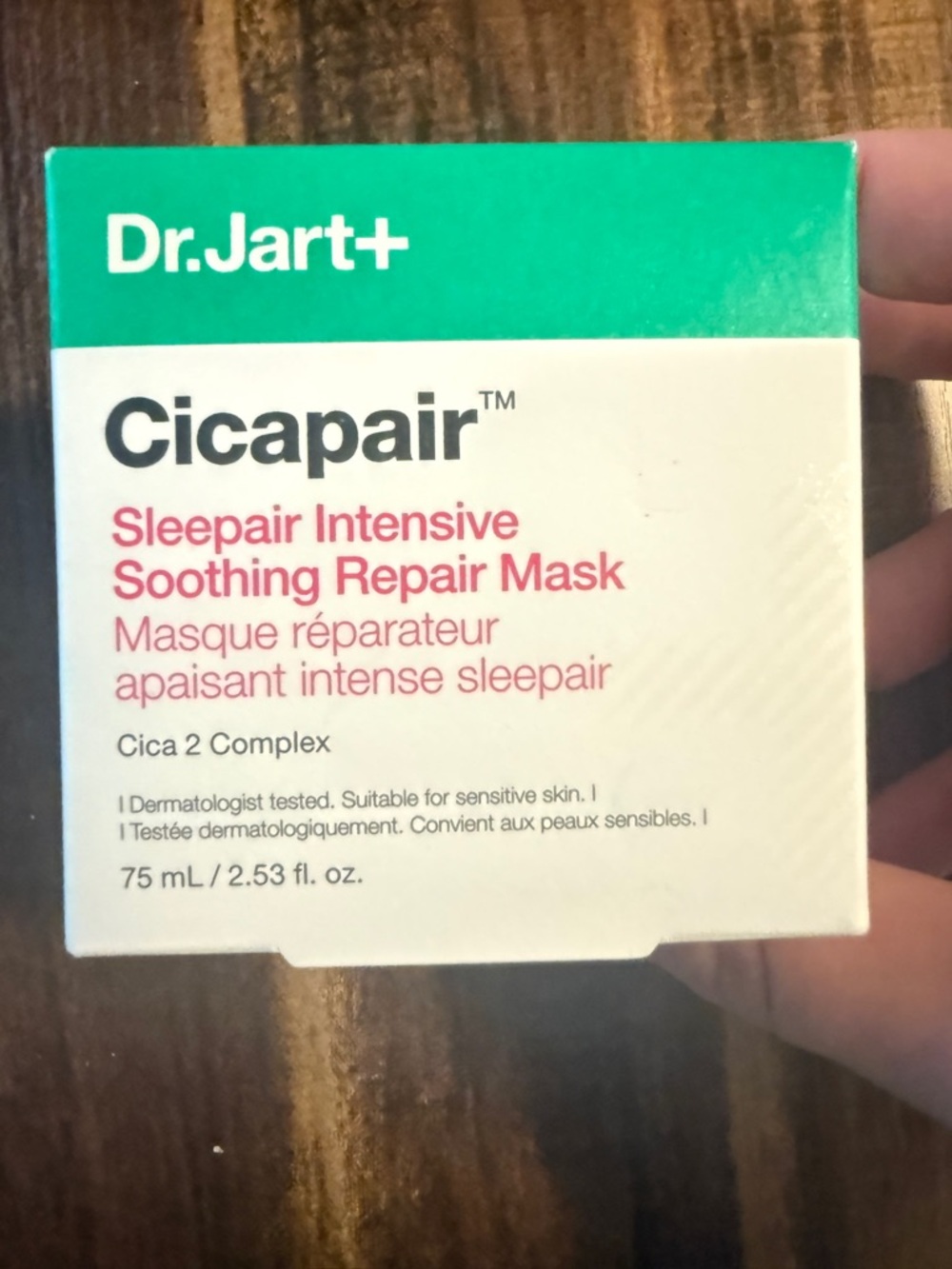 🖤 2/$50 Dr Jart+ Cicapair Tiger Grass Sleepair Intensive Night Mask